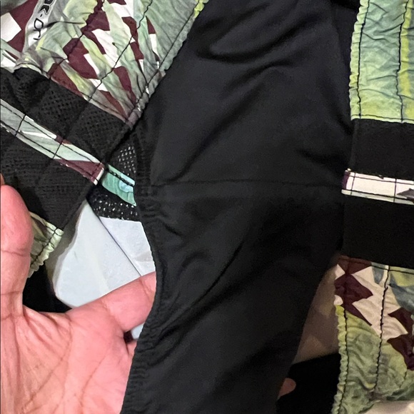 RBX Women's Athletic Shorts with Tropical Print - Picture 7 of 10